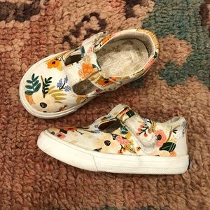 Keds x rifle paper daphne lively toddler shoes